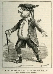 The Illustrated London News c.1875-77に掲載されたThe Alertの「Villikins and his Dinah」のキャラクター